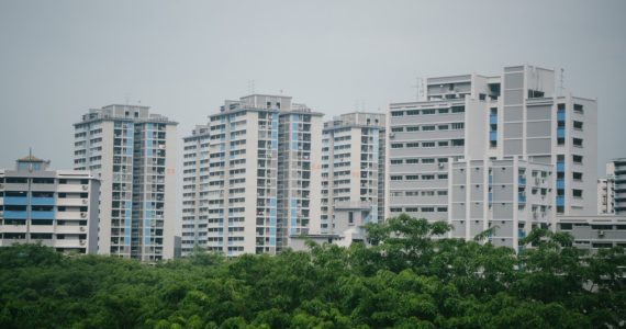 Public housing in Singapore with greenery (power of attorney)