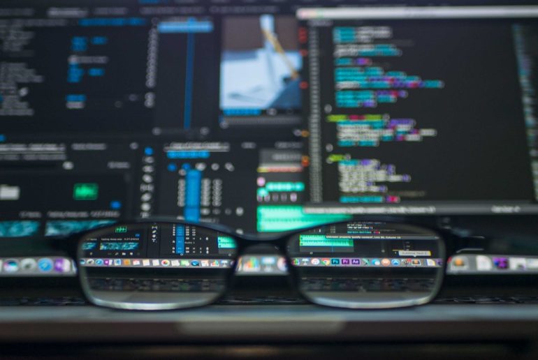 computer screen with spectacles in between (cybersecurity_asia_law_network)