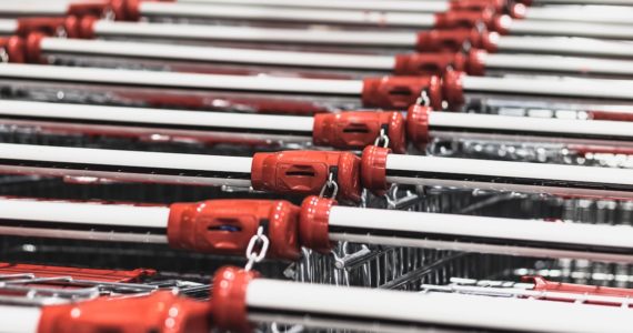 trolleys chained up (Employment Act Public Consultation)