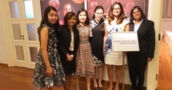 Lawyer Shobna At the launch of Law Society’s Inaugural Women in Practice Taskforce in March 2018