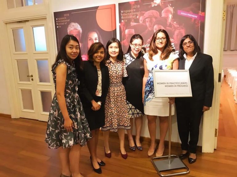 Lawyer Shobna At the launch of Law Society’s Inaugural Women in Practice Taskforce in March 2018